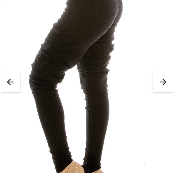 Aphrodite high-waisted-scrunch-up-ruched-jeans 27 - Picture 3 of 16